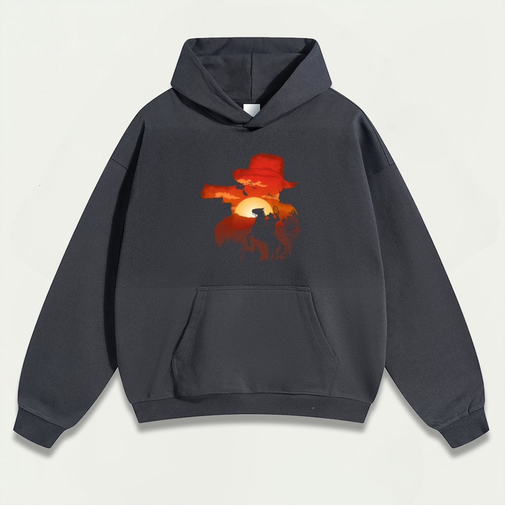 Western Ride Heavyweight Hiking Hoodie-HikeVista