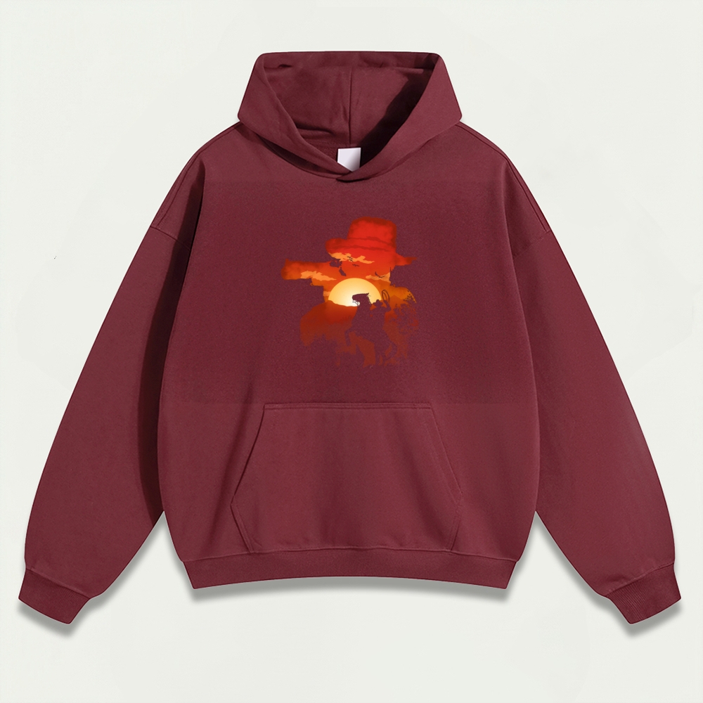 Western Ride Heavyweight Hiking Hoodie-HikeVista