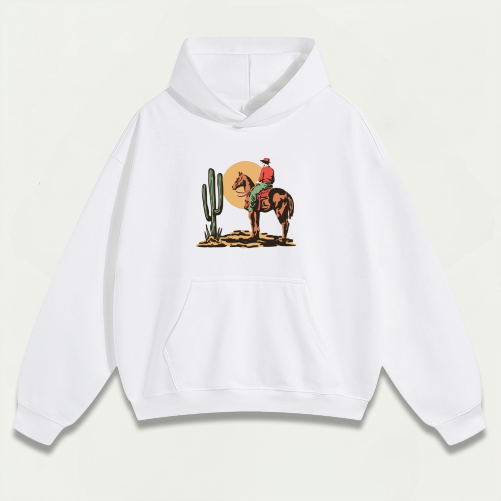 Western Ride Heavyweight Hiking Hoodie-HikeVista