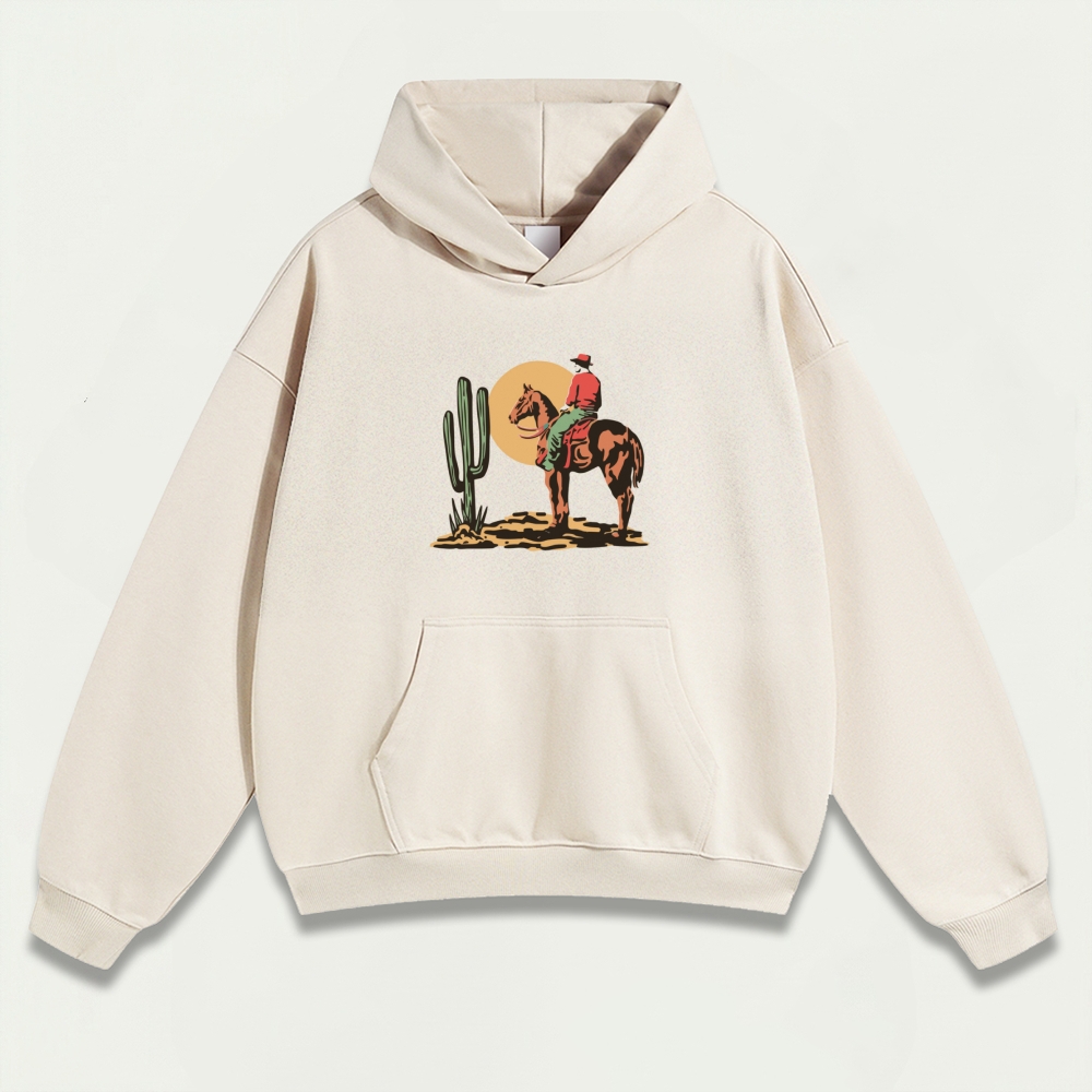 Western Ride Heavyweight Hiking Hoodie-HikeVista