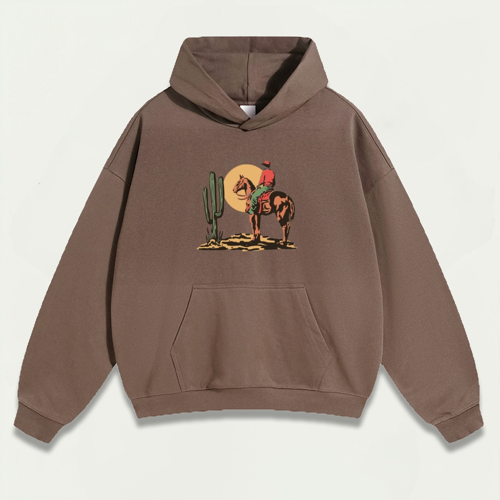 Western Ride Heavyweight Hiking Hoodie-HikeVista