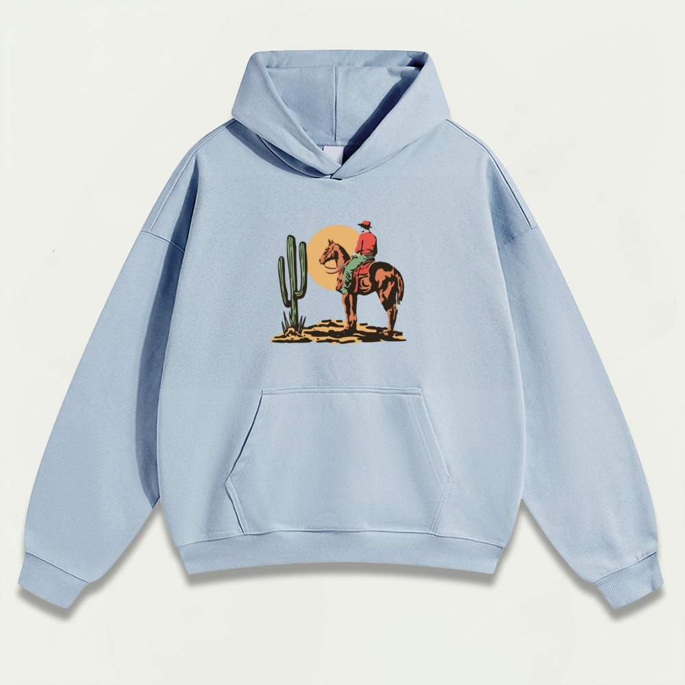 Western Ride Heavyweight Hiking Hoodie-HikeVista