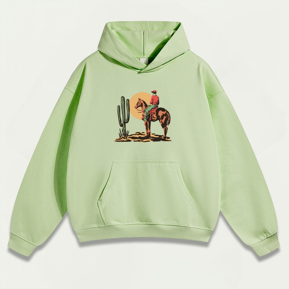 Western Ride Heavyweight Hiking Hoodie-HikeVista