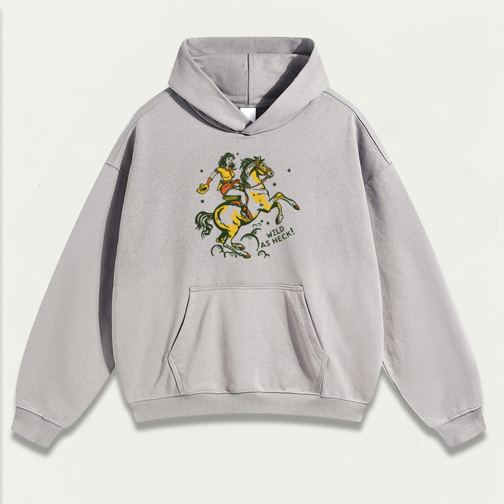Wild As Heck Heavyweight Trail Hoodie-HikeVista