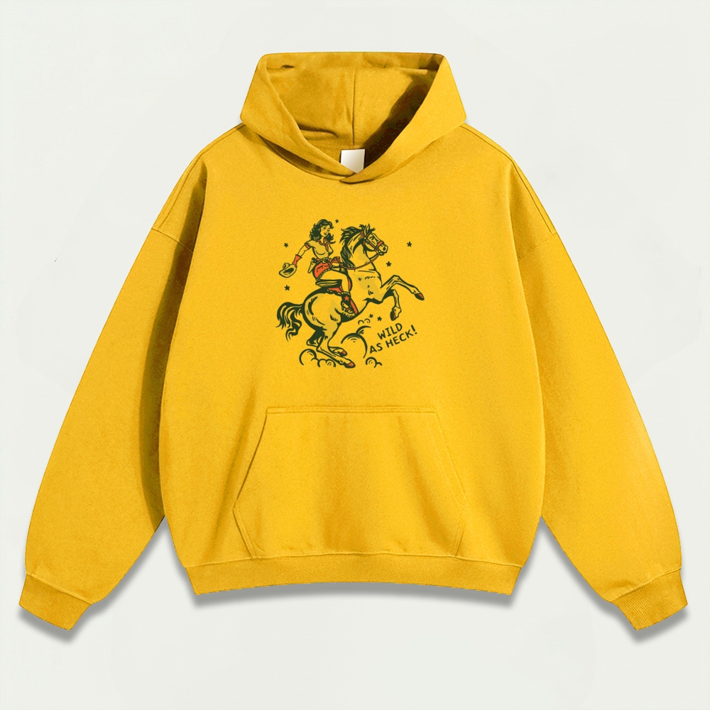 Wild As Heck Heavyweight Trail Hoodie-HikeVista