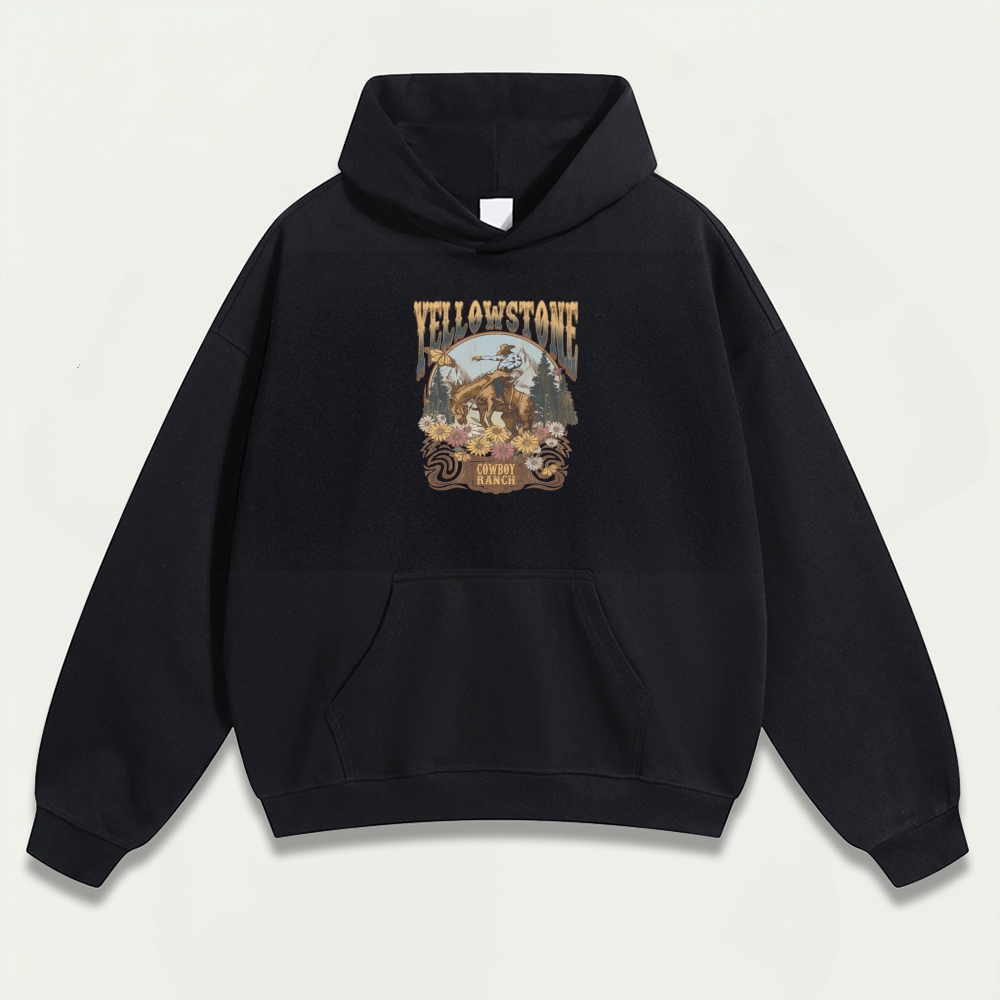 Yellowstone National Park Heavyweight Trail Hoodie-HikeVista