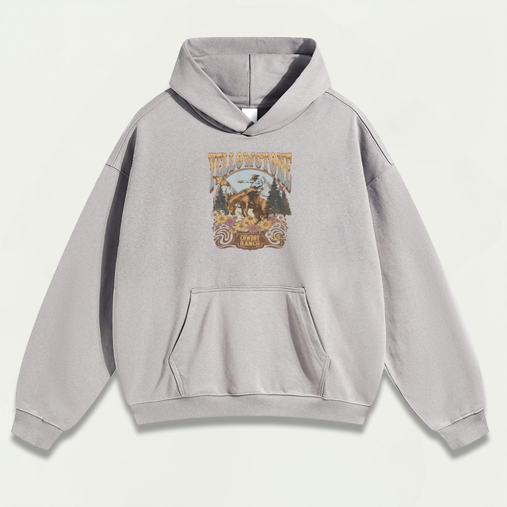 Yellowstone National Park Heavyweight Trail Hoodie-HikeVista