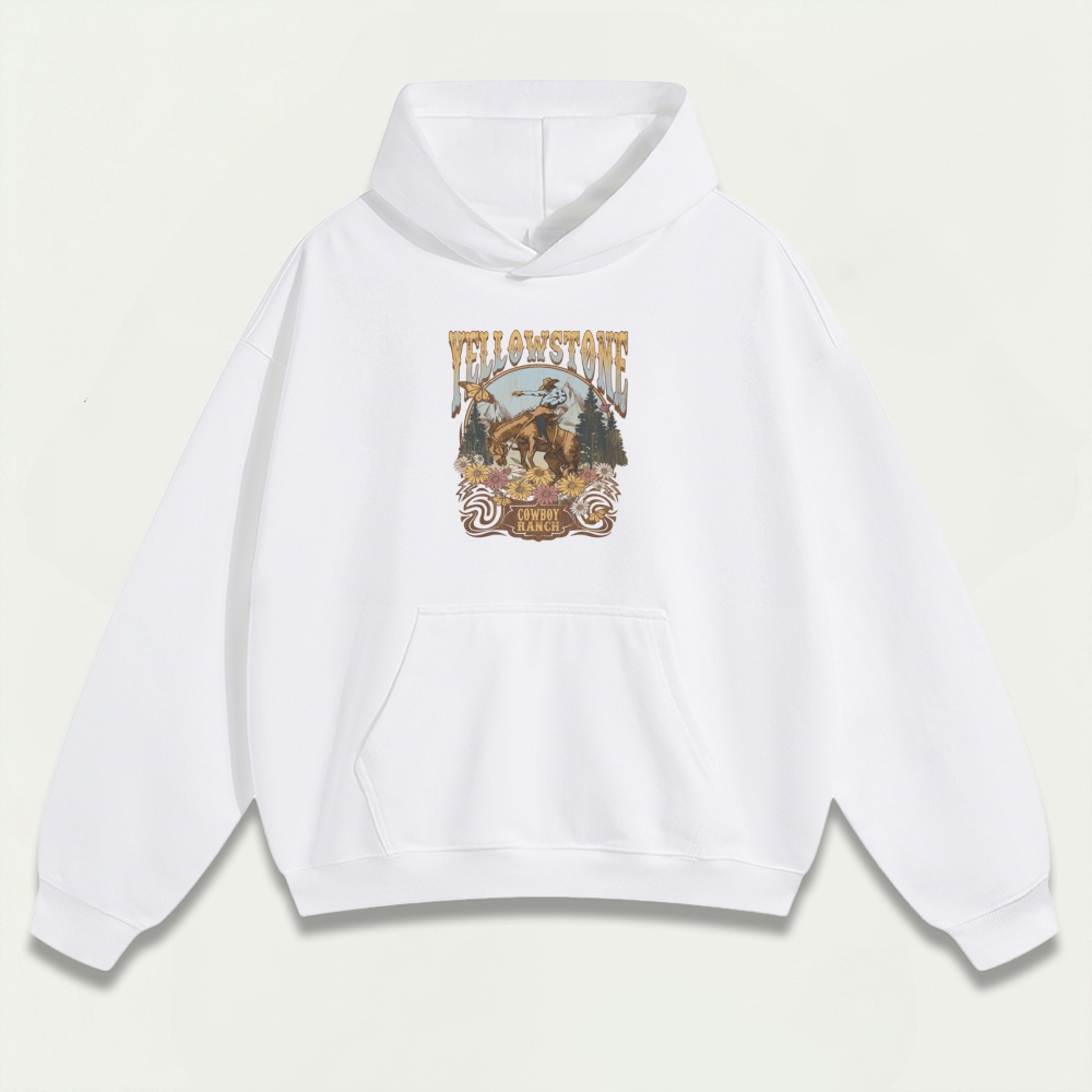 Yellowstone National Park Heavyweight Trail Hoodie-HikeVista