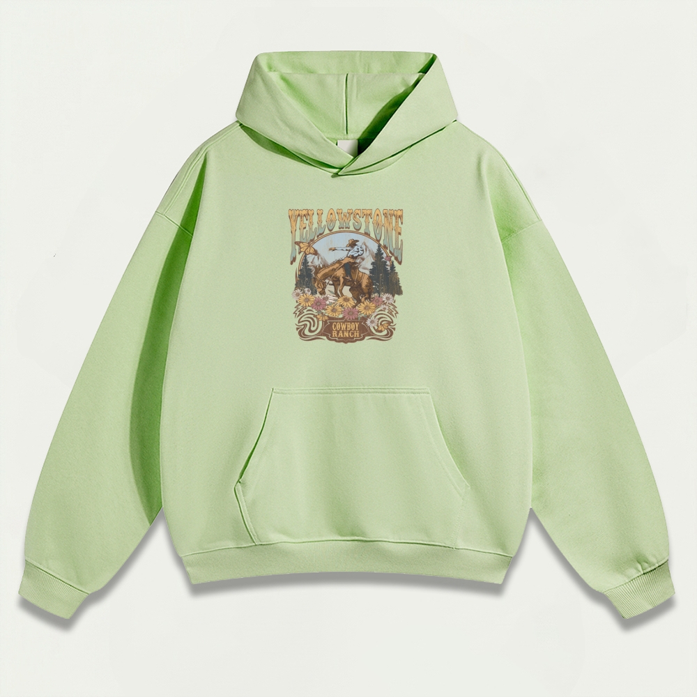 Yellowstone National Park Heavyweight Trail Hoodie-HikeVista