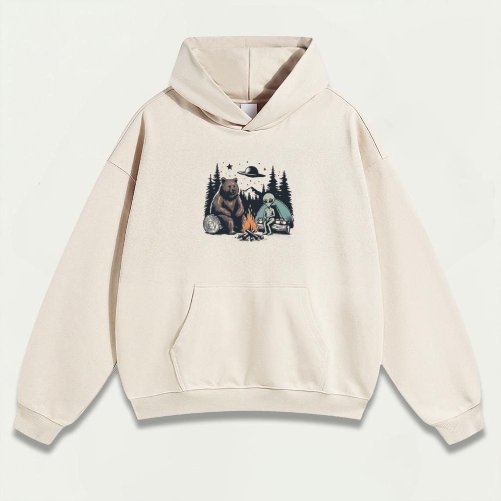 Bear Forest Heavyweight Trail Hoodie