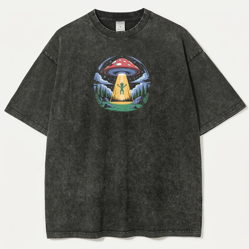 Alien Arrival Vintage Organic Cotton Trail Tee-HikeVista