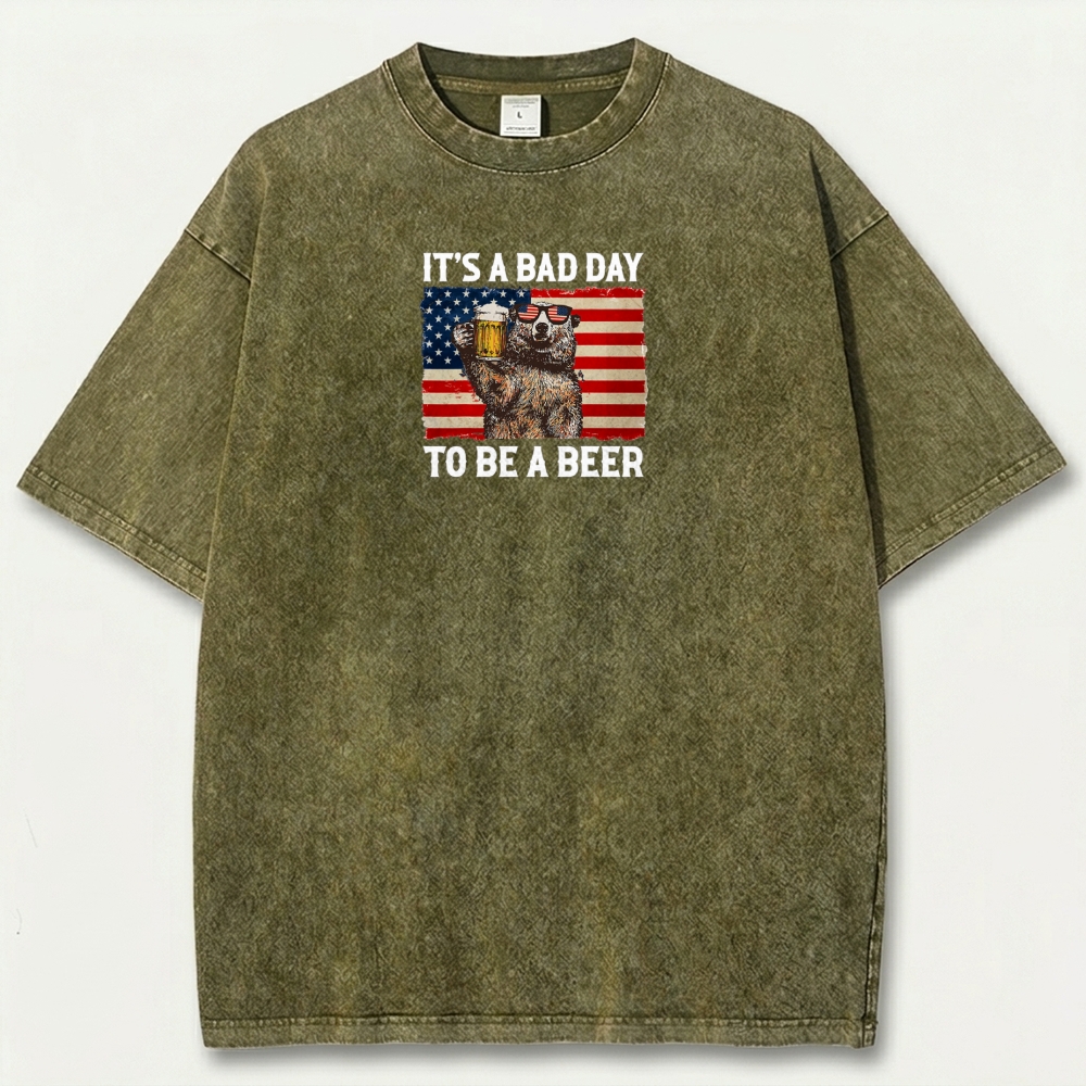 To Be A Bear Vintage Organic Cotton Trail Tee-HikeVista