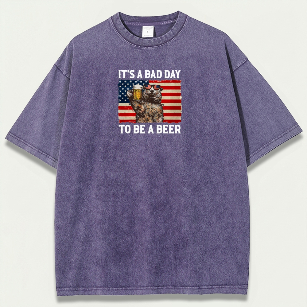To Be A Bear Vintage Organic Cotton Trail Tee-HikeVista