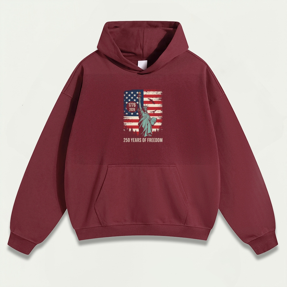 250 Years Of Freedom Heavyweight Trail Hoodie-HikeVista