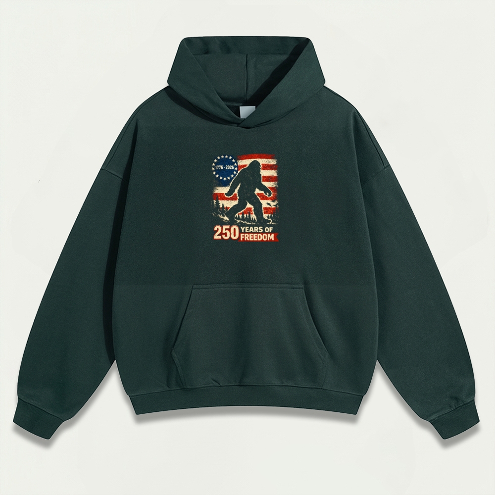 250 Years Of Freedom Heavyweight Trail Hoodie-HikeVista