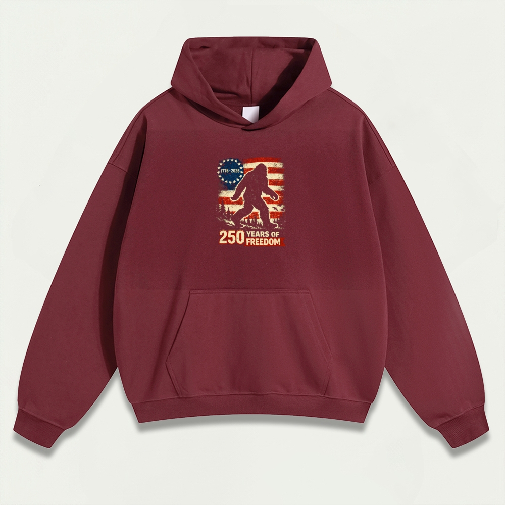 250 Years Of Freedom Heavyweight Trail Hoodie-HikeVista
