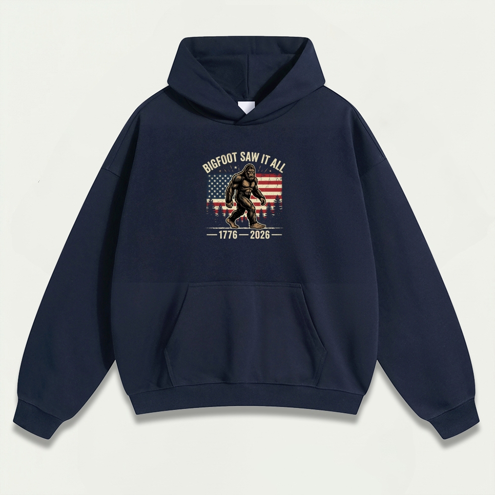 Bigfoot Saw It All Heavyweight Trail Hoodie-HikeVista