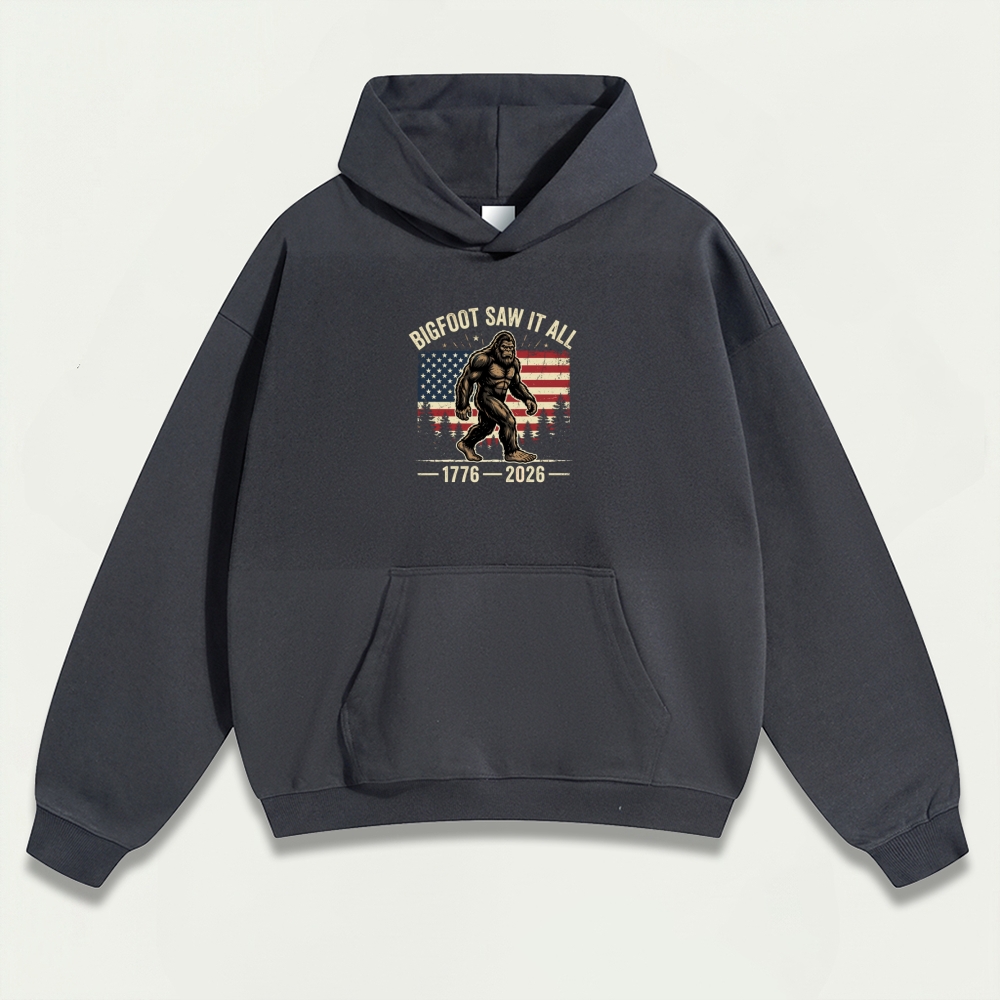 Bigfoot Saw It All Heavyweight Trail Hoodie-HikeVista