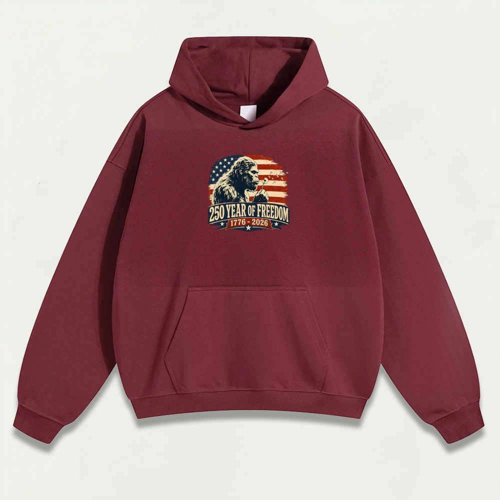 250 Years Of Freedom Heavyweight Trail Hoodie-HikeVista