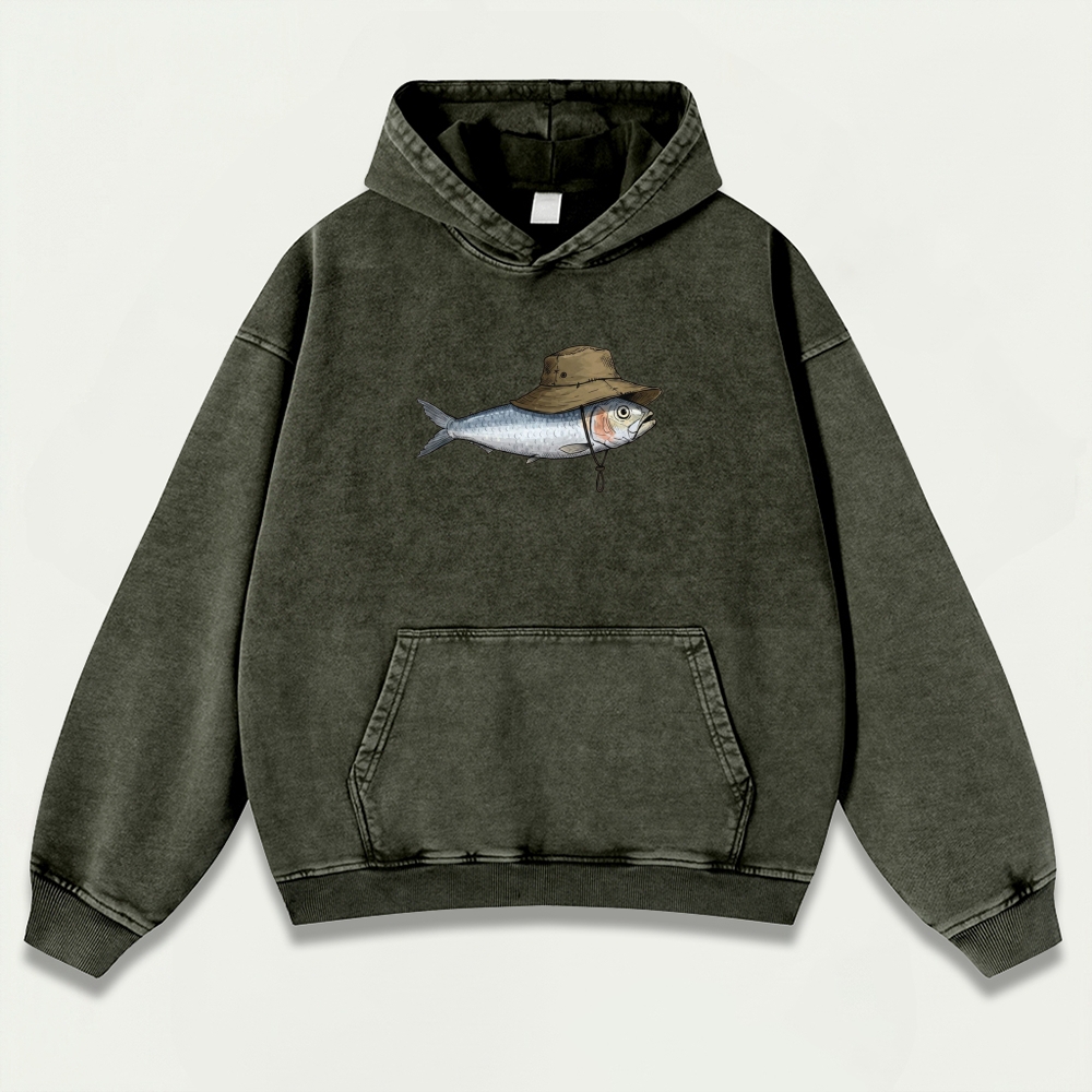Fisher Hat Vintage Premium Heavyweight Trail Hoodie