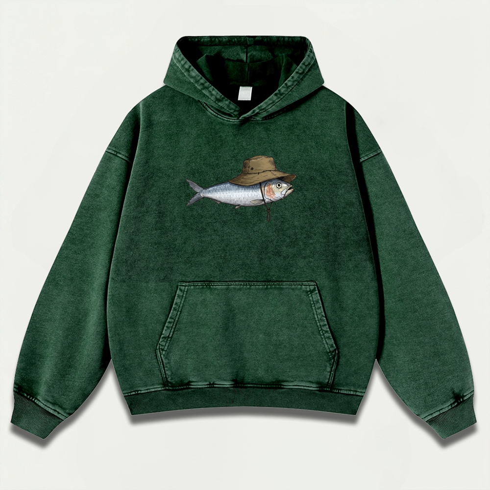 Fisher Hat Vintage Premium Heavyweight Trail Hoodie