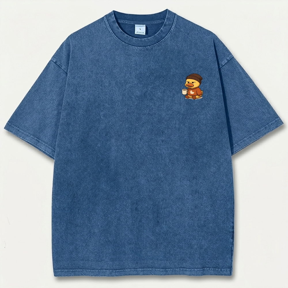Duck Coffee Vintage Organic Cotton Trail Tee