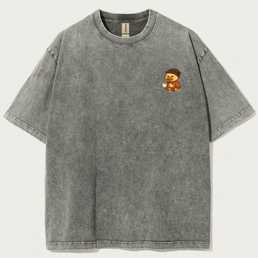Duck Coffee Vintage Organic Cotton Trail Tee