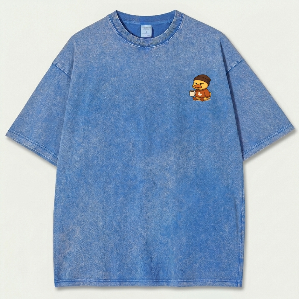 Duck Coffee Vintage Organic Cotton Trail Tee