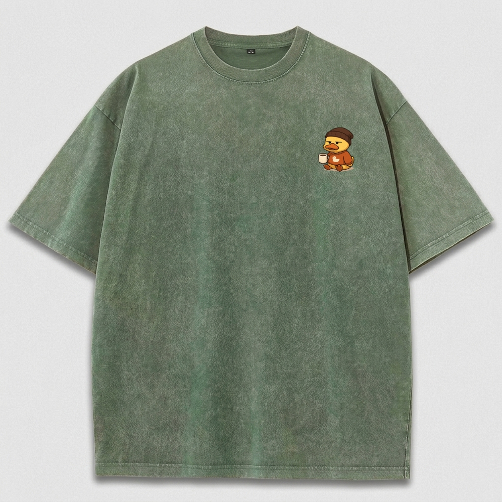 Duck Coffee Vintage Organic Cotton Trail Tee