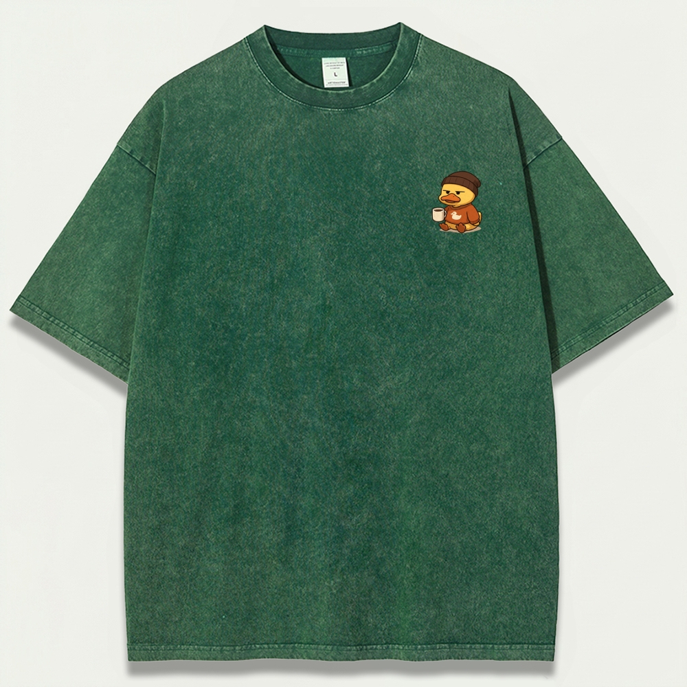 Duck Coffee Vintage Organic Cotton Trail Tee
