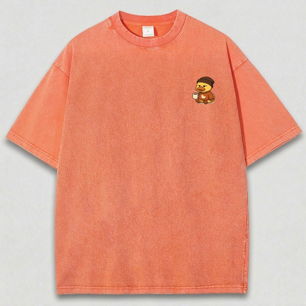 Duck Coffee Vintage Organic Cotton Trail Tee