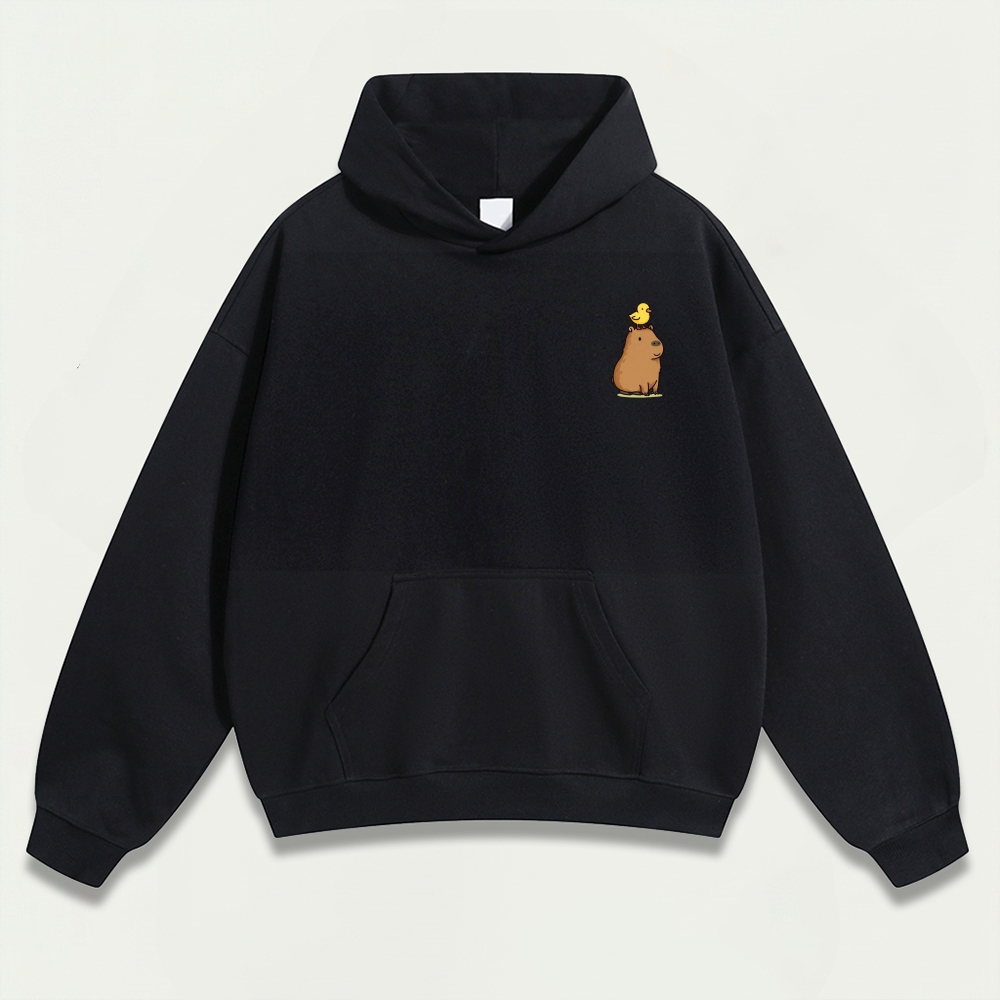 Capybara Duck Heavyweight Trail Hoodie