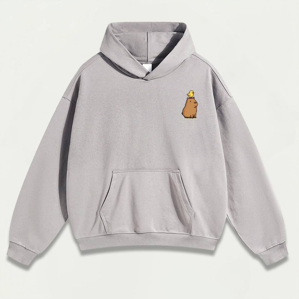 Capybara Duck Heavyweight Trail Hoodie