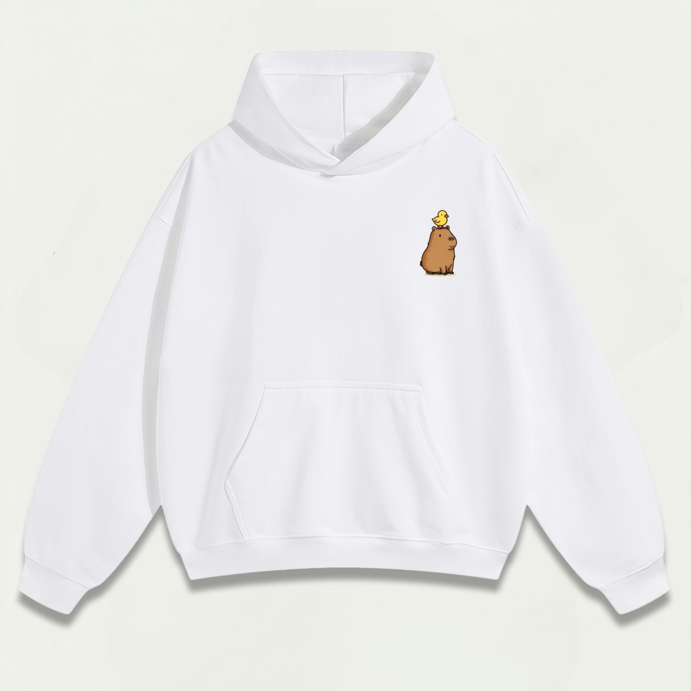 Capybara Duck Heavyweight Trail Hoodie
