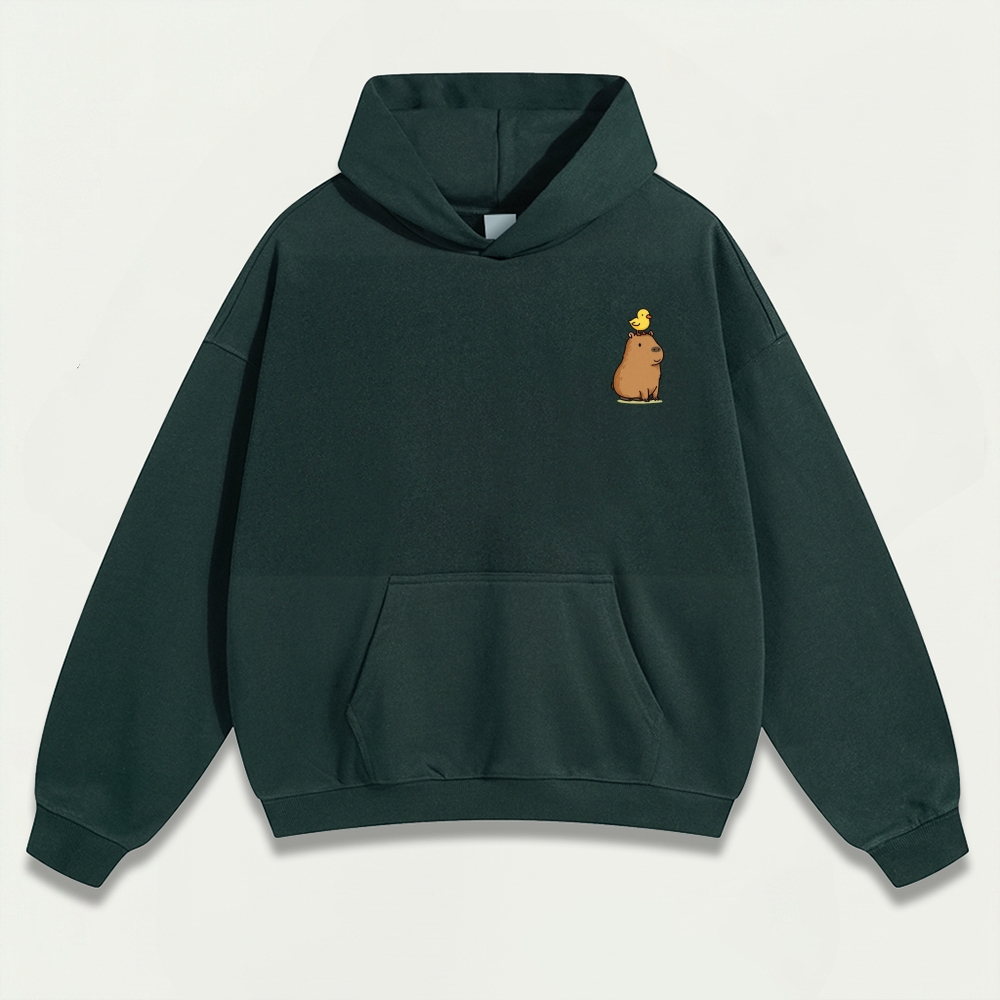 Capybara Duck Heavyweight Trail Hoodie