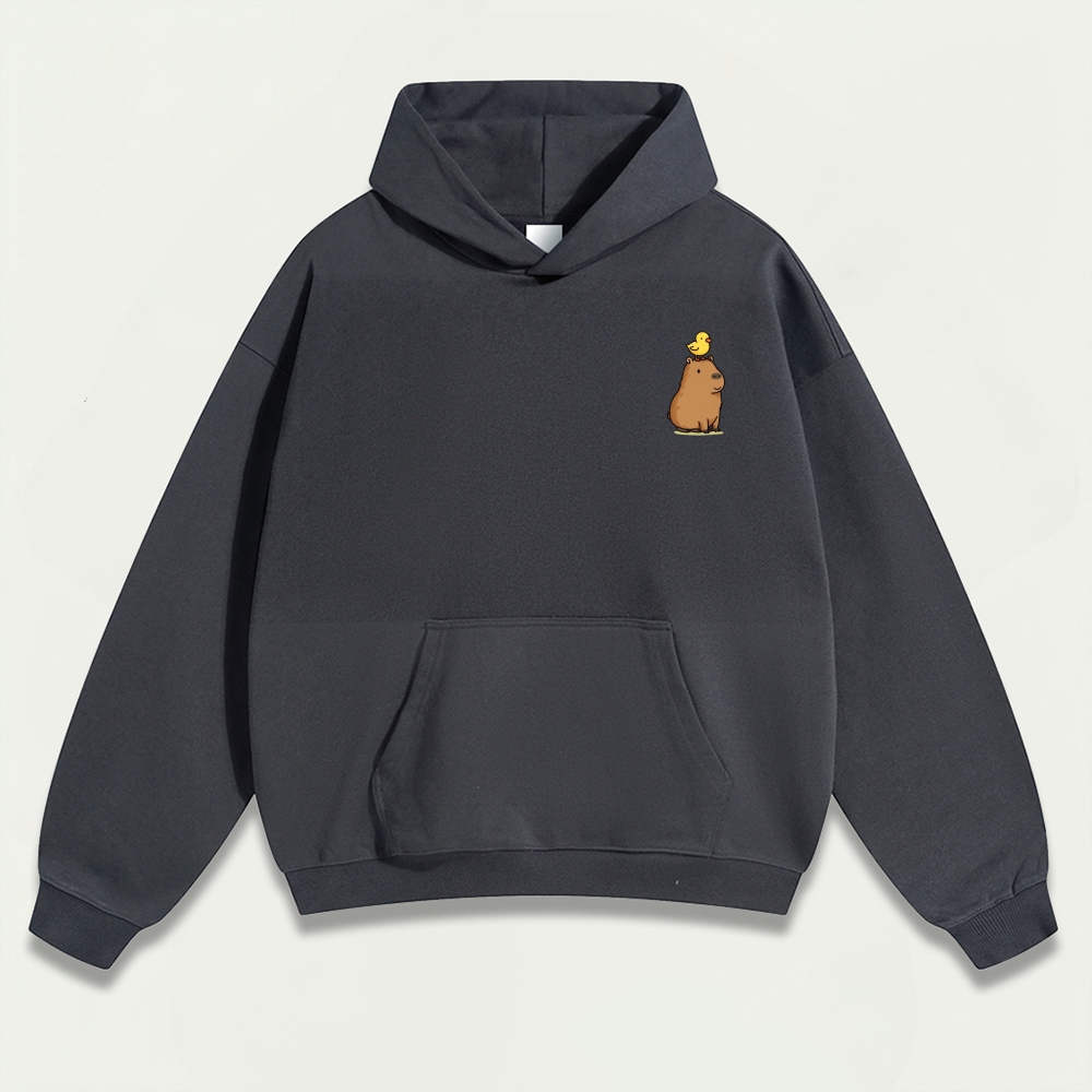 Capybara Duck Heavyweight Trail Hoodie