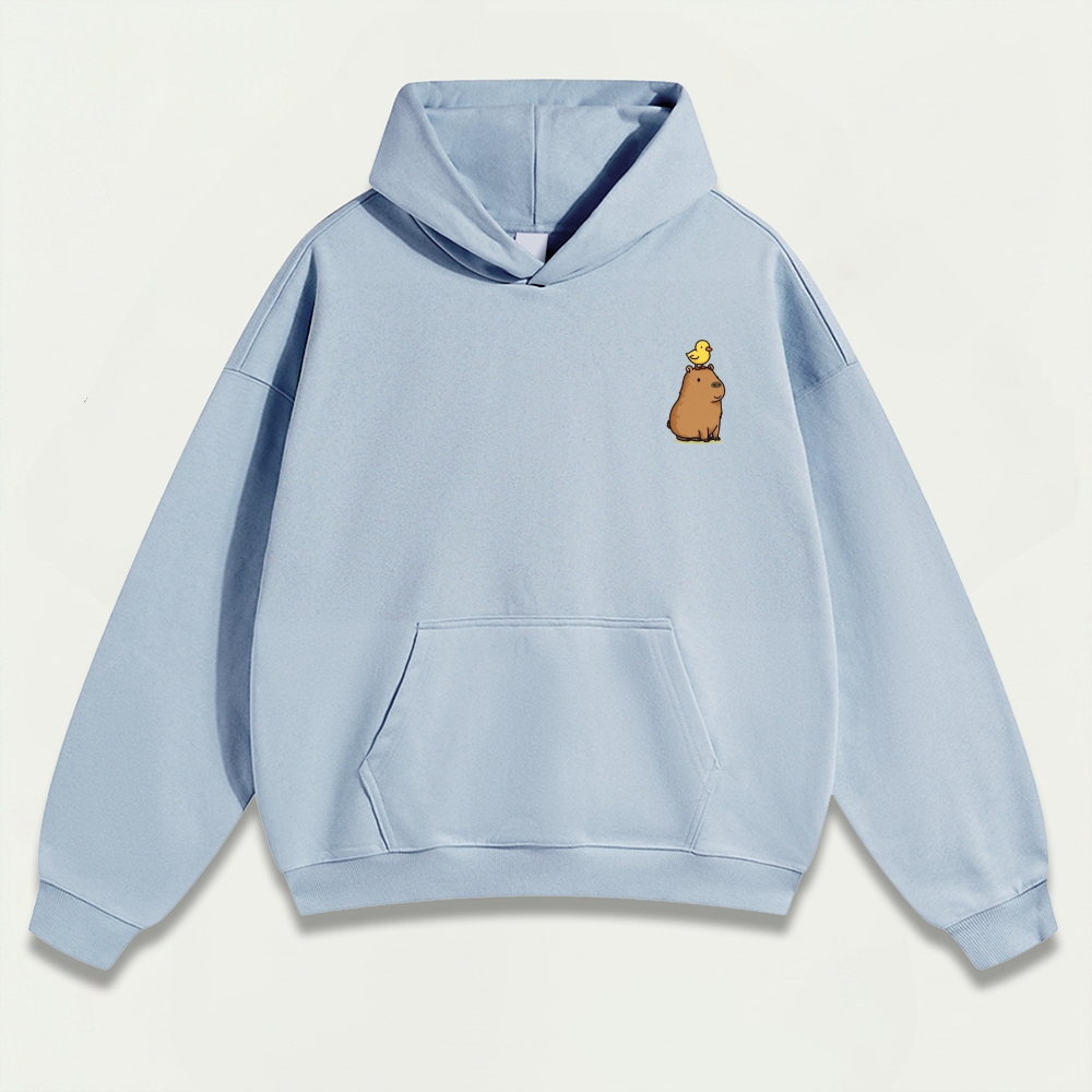 Capybara Duck Heavyweight Trail Hoodie