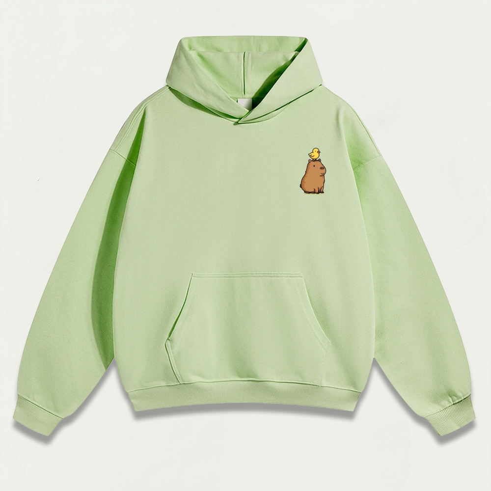 Capybara Duck Heavyweight Trail Hoodie