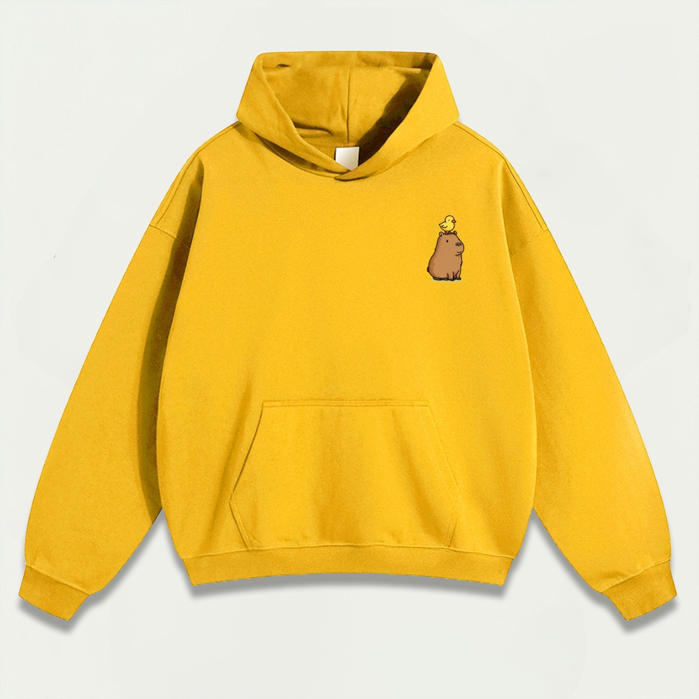 Capybara Duck Heavyweight Trail Hoodie