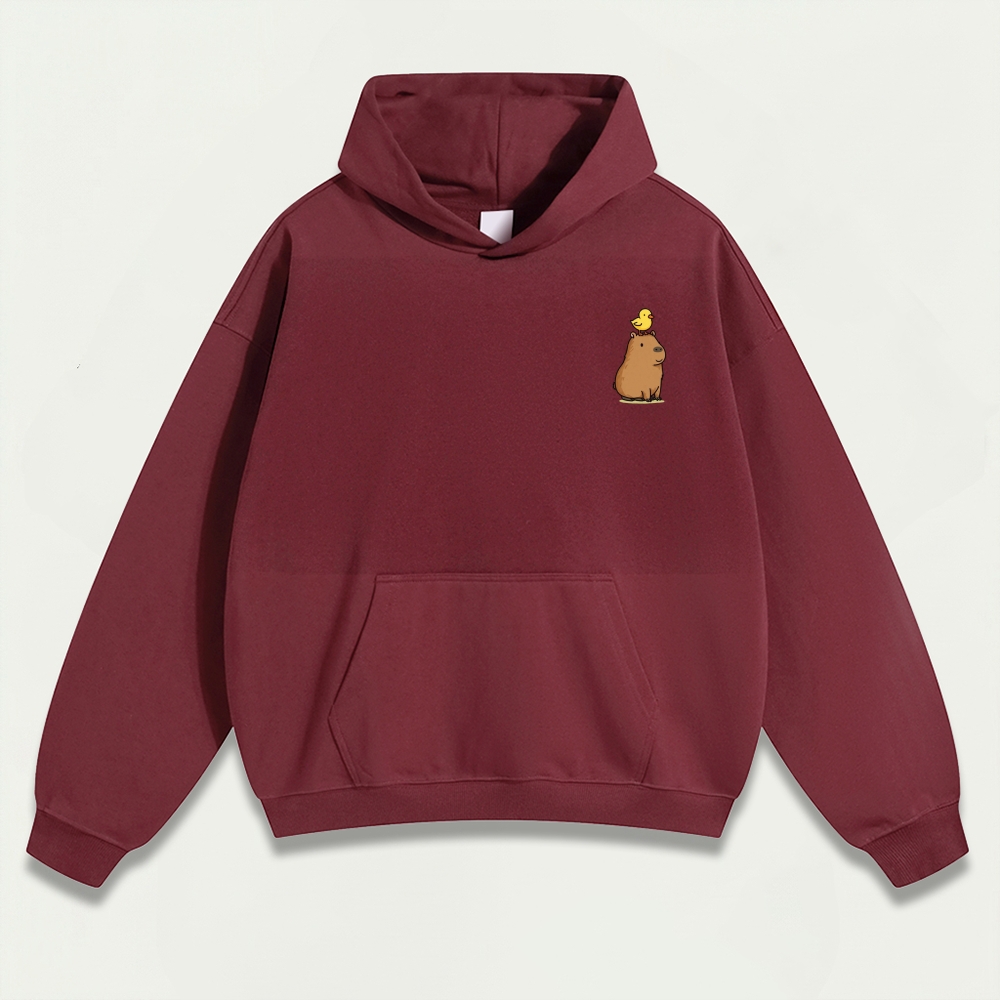 Capybara Duck Heavyweight Trail Hoodie