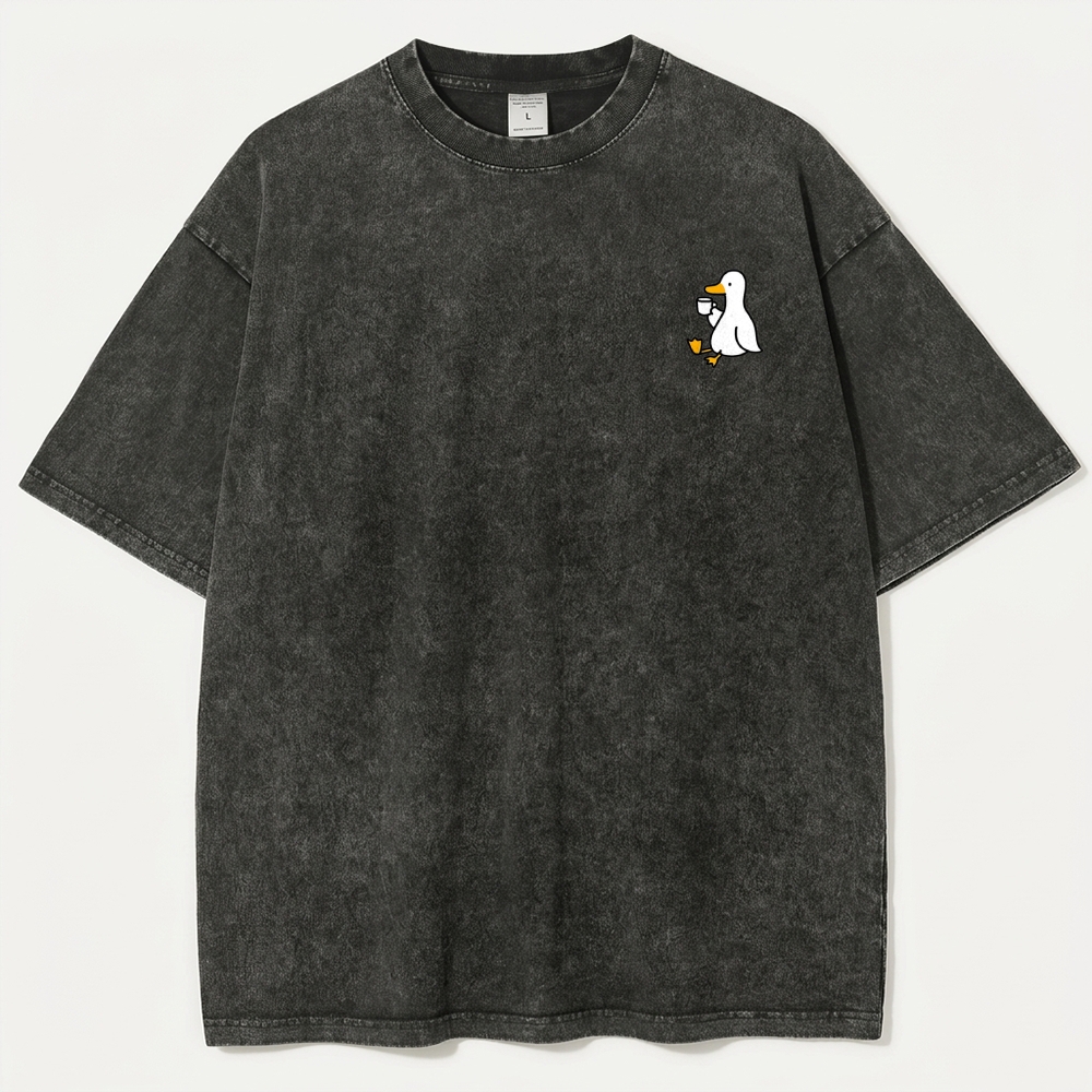 Duck Coffee Vintage Organic Cotton Trail Tee