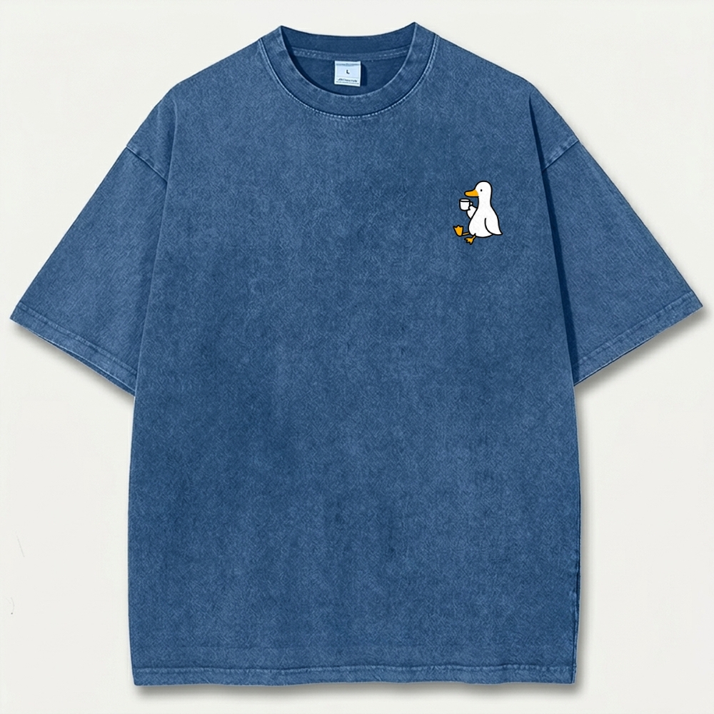Duck Coffee Vintage Organic Cotton Trail Tee