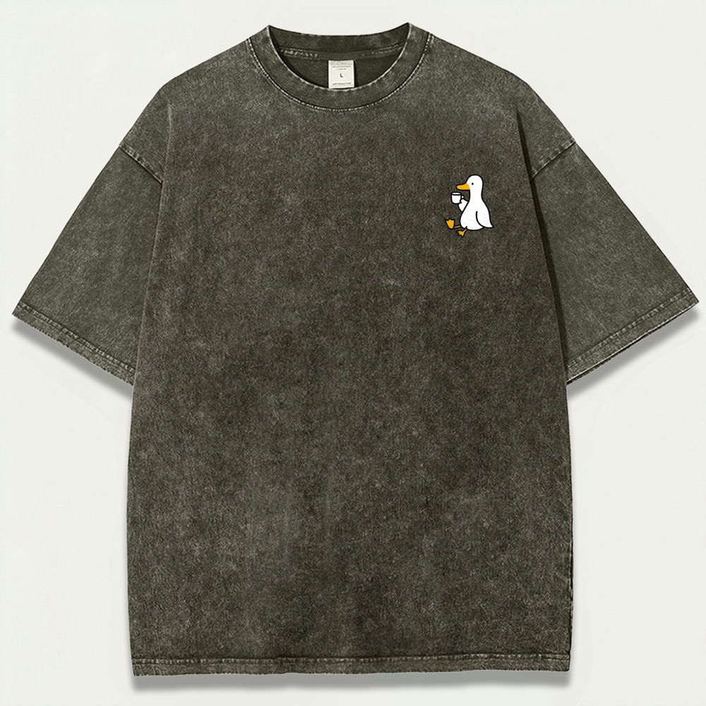 Duck Coffee Vintage Organic Cotton Trail Tee