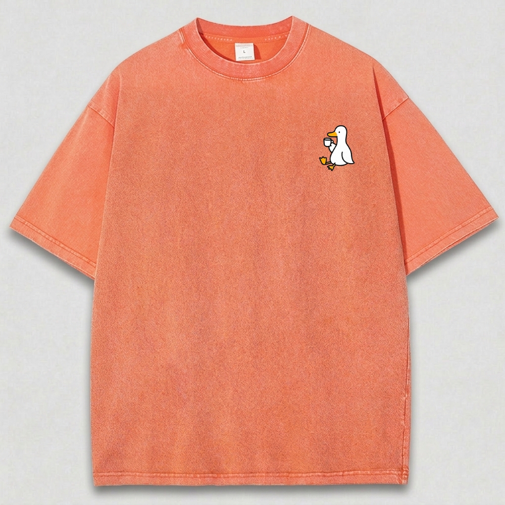 Duck Coffee Vintage Organic Cotton Trail Tee