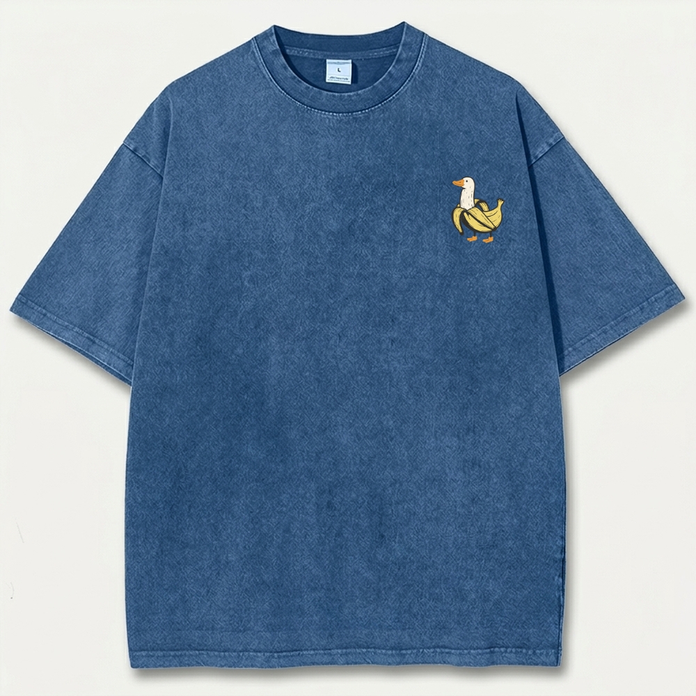 Banana Duck Vintage Organic Cotton Trail Tee
