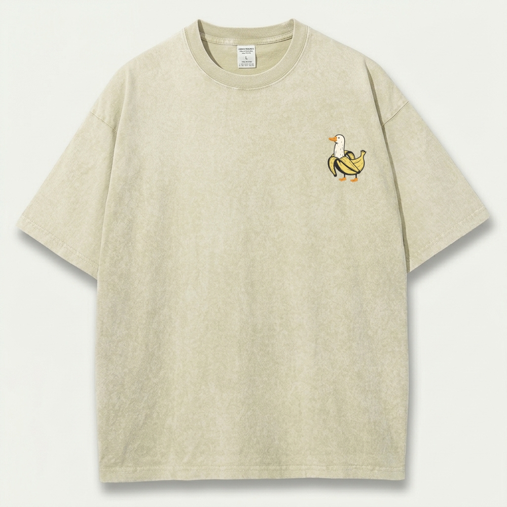 Banana Duck Vintage Organic Cotton Trail Tee