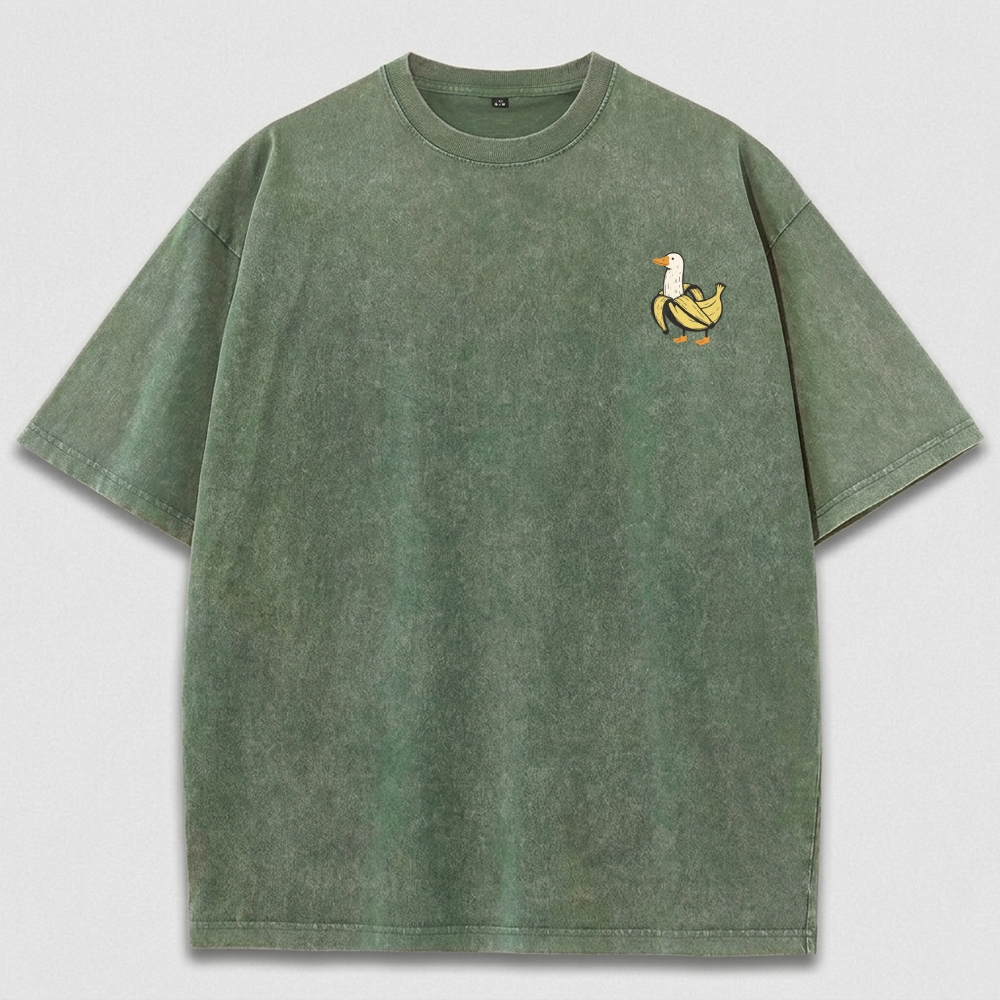 Banana Duck Vintage Organic Cotton Trail Tee