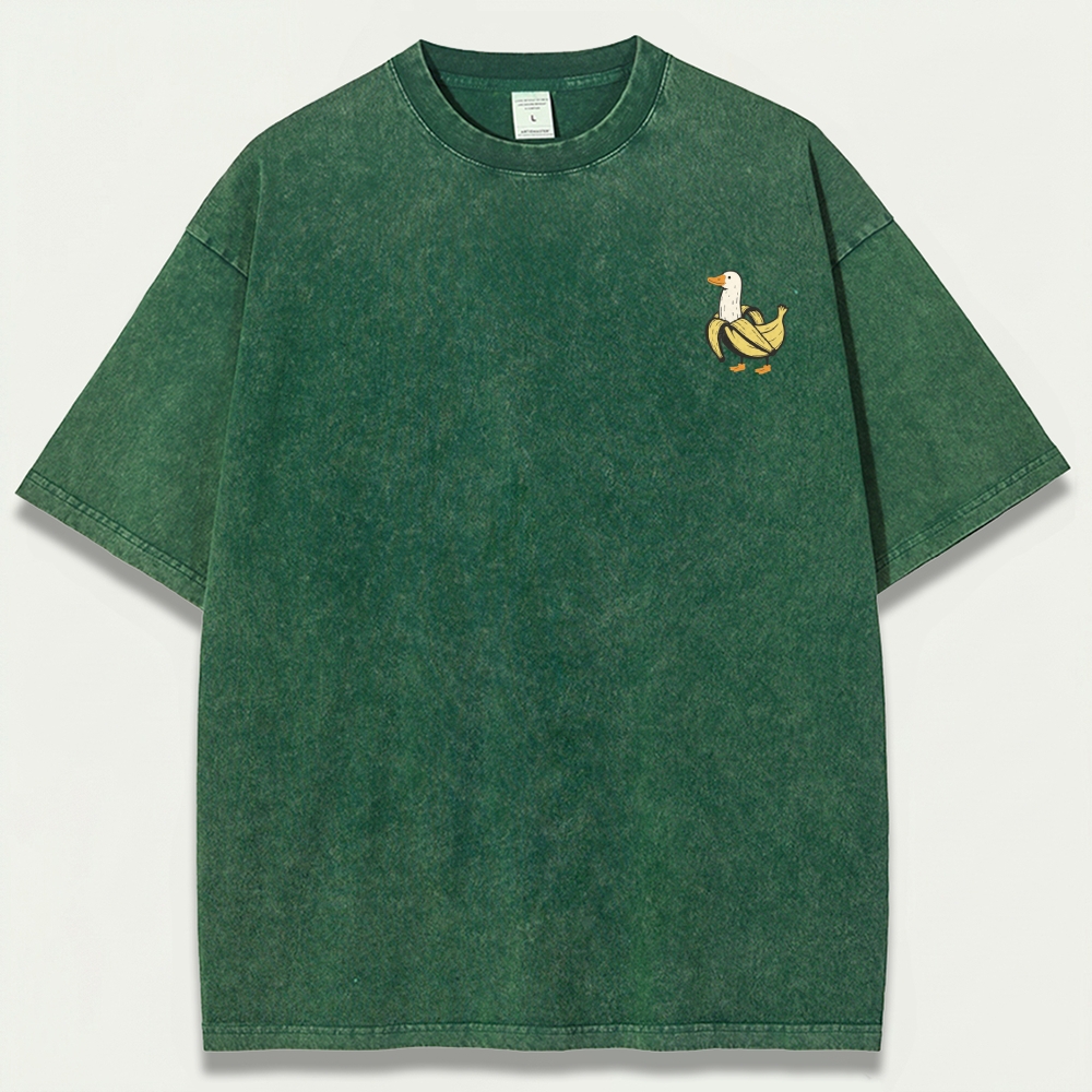 Banana Duck Vintage Organic Cotton Trail Tee