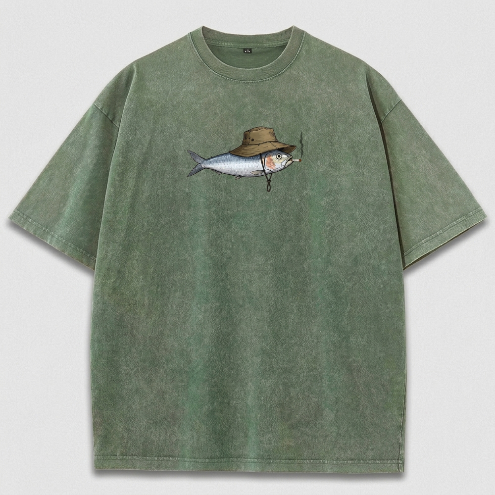 Fisher Hat Vintage Organic Cotton Trail Tee