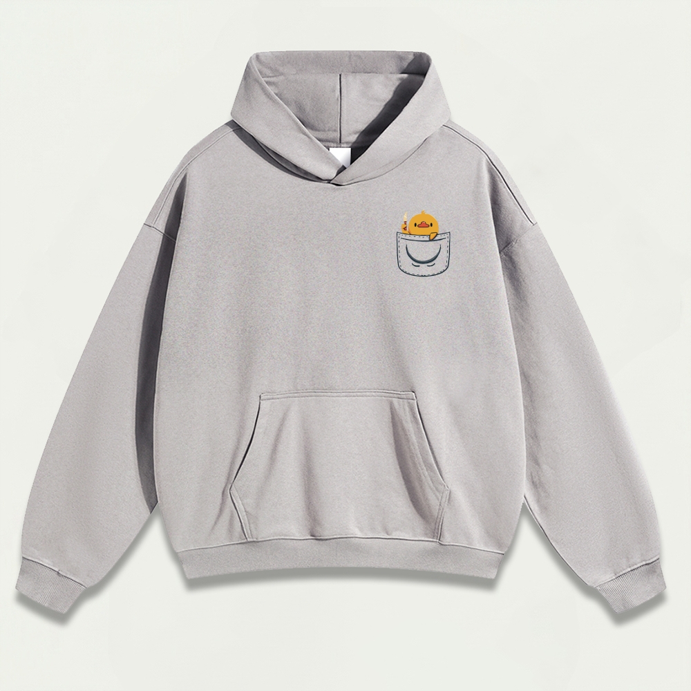 Pocket Duck Heavyweight Trail Hoodie